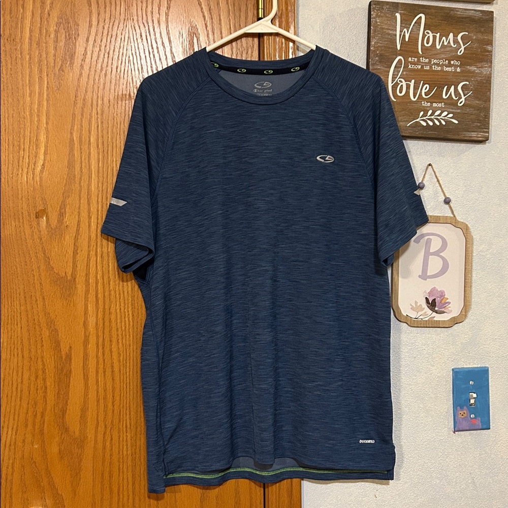 Champion Blue Athletic Shirt- Men’s Size Large